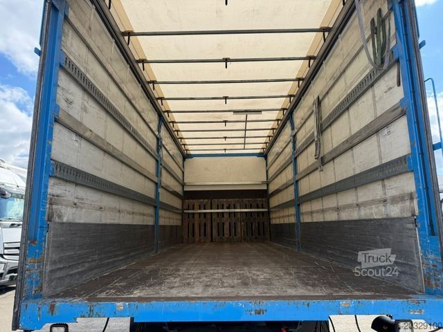 Lastbil med flak MERCEDES-BENZ ACTROS 1833 L Pritsche/Plane 7,30 m LBW 2.000 kg