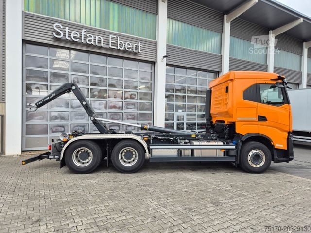 Kroklastbil IVECO AS300X58Z/P HR ON+ 6x4 Meiller RS21.60 Funk AHK