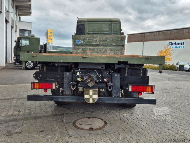 Lastbil med flak MAN TGA 18.360 4x4 BB Pritsche Single Bereifung