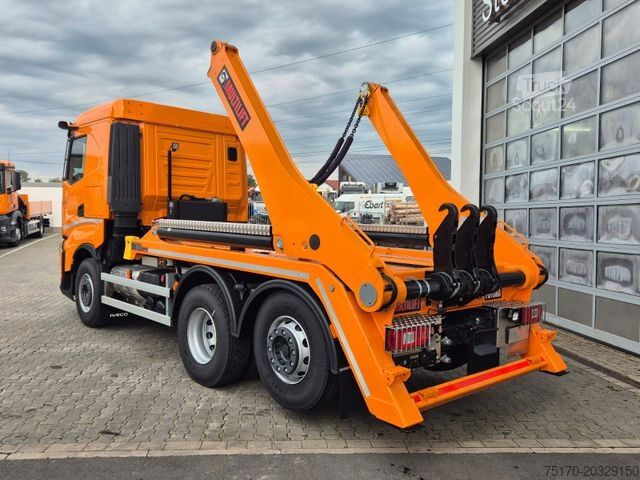 Savivartis sunkvežimis IVECO AS280X58Y/ PS ON Hiab FTR18 Funk AHK Bett Cam
