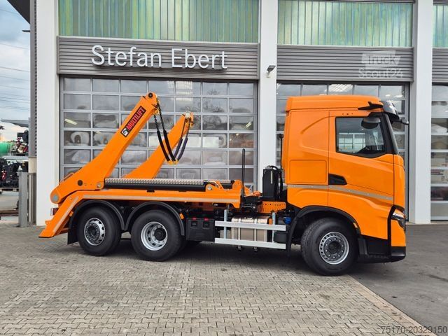 Savivartis sunkvežimis IVECO AS280X58Y/ PS ON Hiab FTR18 Funk AHK Bett Cam
