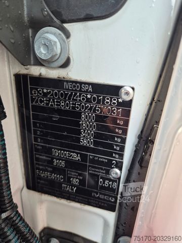 Sklápěcí dodávka IVECO Eurocargo ML80E21 Meiller 2x AHK 3 Sitze Klima