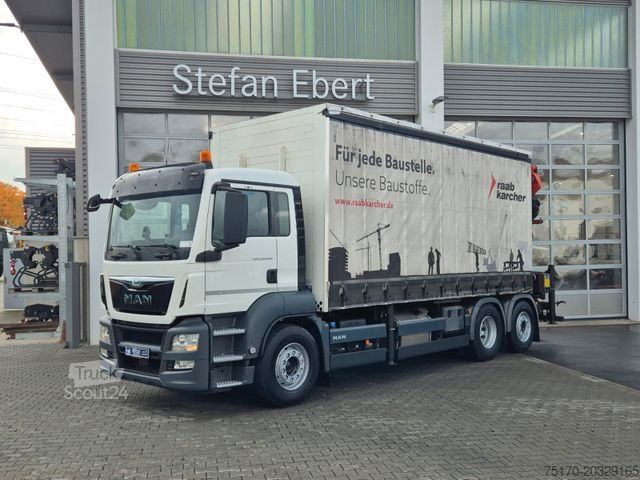 Кран-манипулятор на шасси грузовика MAN TGS 26.400 6x2-4 LL PK 34002-SH E+PJ 060 B Funk