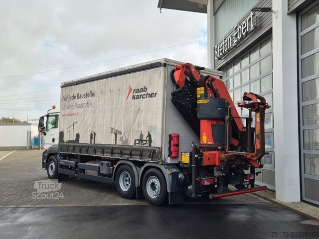 Кран-манипулятор на шасси грузовика MAN TGS 26.400 6x2-4 LL PK 34002-SH E+PJ 060 B Funk