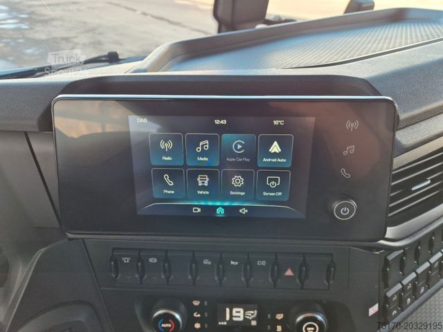 Trijų pusių savivartis sunkvežimis IVECO AD200X46/P HR OFF Palfinger PK 12.501 Funk AHK