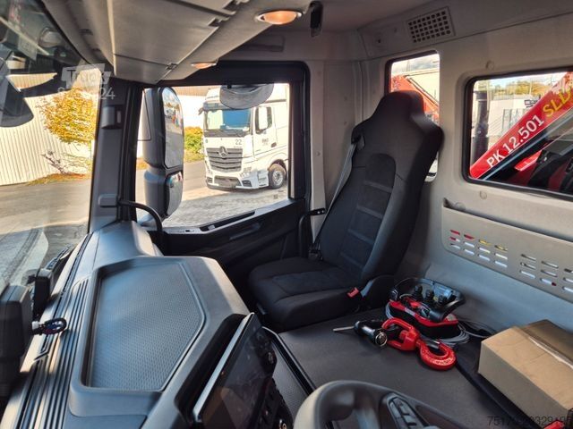 Trijų pusių savivartis sunkvežimis IVECO AD200X46/P HR OFF Palfinger PK 12.501 Funk AHK