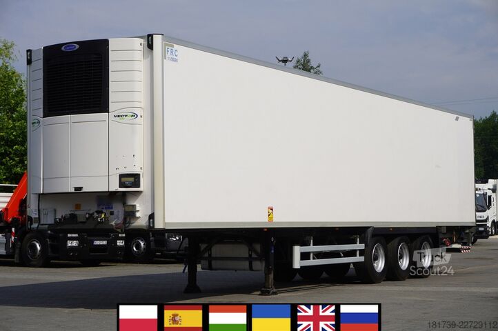 Semi-remorque frigorifique Lamberet refrigerated semi-trailer / Carrier