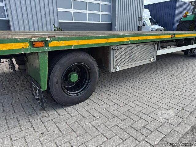 Platform trailer lako A 216 Hardhout, Rongen, Lucht, 800 cm. Zeer Goed