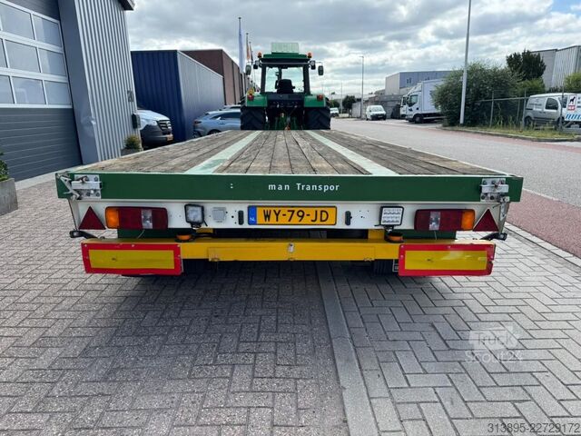 Platform trailer lako A 216 Hardhout, Rongen, Lucht, 800 cm. Zeer Goed