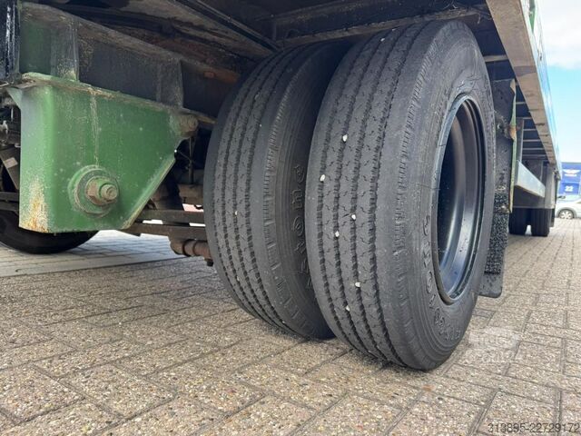 Platform trailer lako A 216 Hardhout, Rongen, Lucht, 800 cm. Zeer Goed