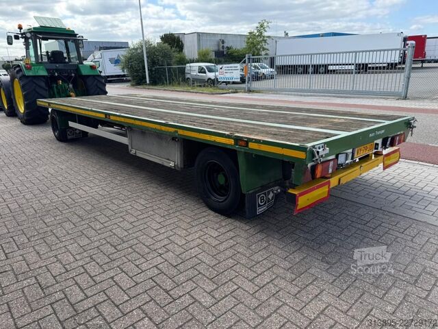 Platform trailer lako A 216 Hardhout, Rongen, Lucht, 800 cm. Zeer Goed