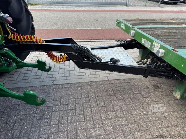 Platform trailer lako A 216 Hardhout, Rongen, Lucht, 800 cm. Zeer Goed