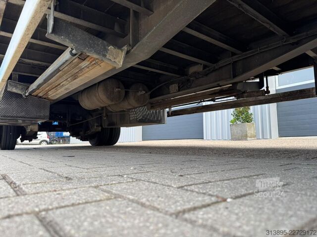 Platform trailer lako A 216 Hardhout, Rongen, Lucht, 800 cm. Zeer Goed