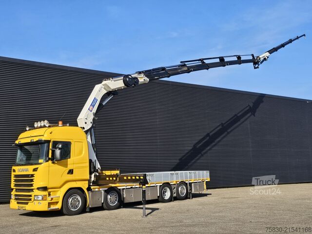 Vrachtwagen met kraan Scania R490 8X2*6 / HMF 50TM + JIB / NL-TRUCK