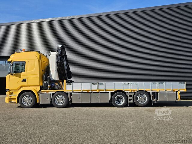 Vrachtwagen met kraan Scania R490 8X2*6 / HMF 50TM + JIB / NL-TRUCK