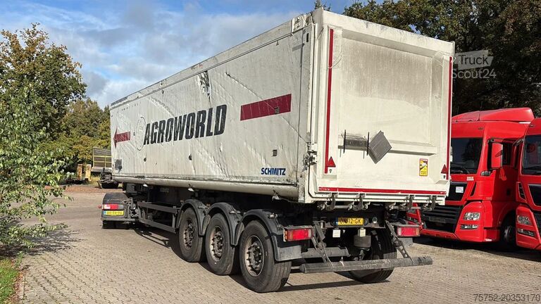 Kipper Schmitz Cargobull SGF S3 55m3 alu kipper Unfall SAF Assen