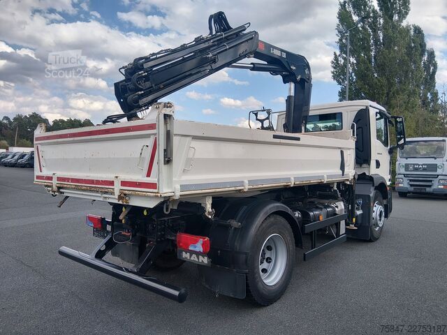 Sklápač MAN TGM 18.320 BB HIAB X-Hiduo 138DS-3