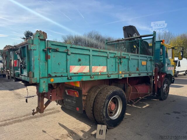 Volquete con grúa Renault G230 **BENNE+GRUE-TIPPER+CRANE**