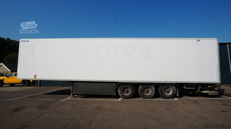 Trasporto refrigerato/congelato LAMBERET 3 Axle frigo trailer Carrier Vector 1950 Bi-Temp