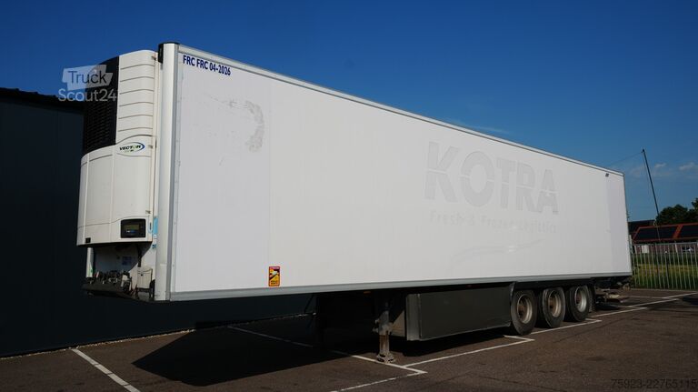 Trasporto refrigerato/congelato LAMBERET 3 Axle frigo trailer Carrier Vector 1950 Bi-Temp