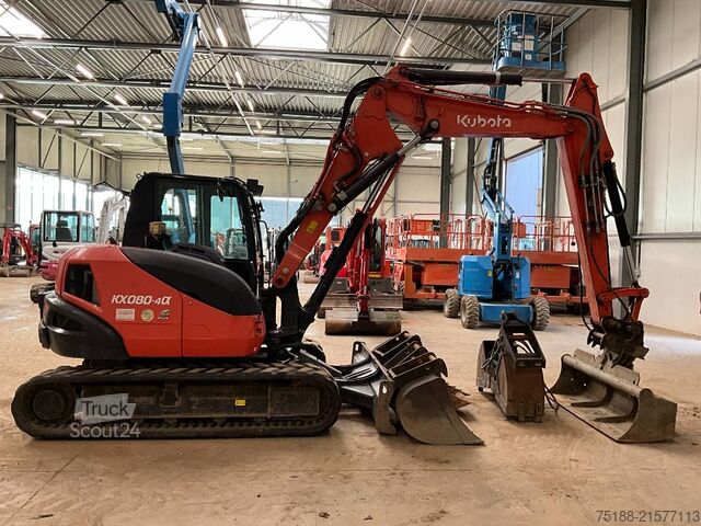 Midi kotrógép Kubota KX 080-4 A