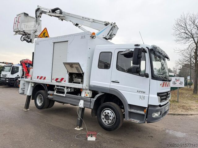 Hoogwerker Mercedes-Benz Atego 1218 17m SKYLIFT / HUBARBEITSBÜHNE - COMI...