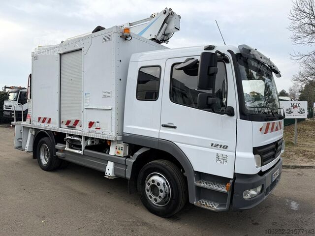 Hoogwerker Mercedes-Benz Atego 1218 17m SKYLIFT / HUBARBEITSBÜHNE - COMI...