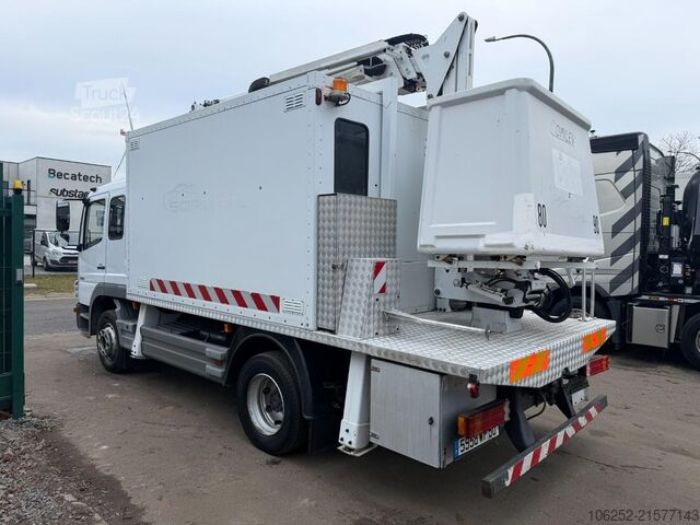 Hoogwerker Mercedes-Benz Atego 1218 17m SKYLIFT / HUBARBEITSBÜHNE - COMI...