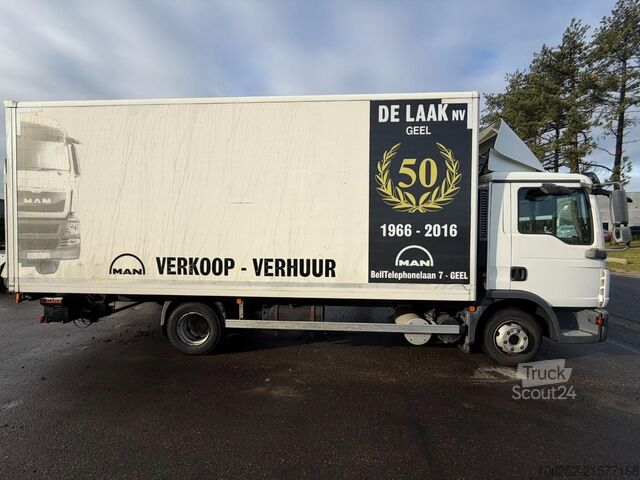 Benne fermée MAN TGL 8.180 4x2 BL COSED BOX / BAKWAGEN / CAISSE ...