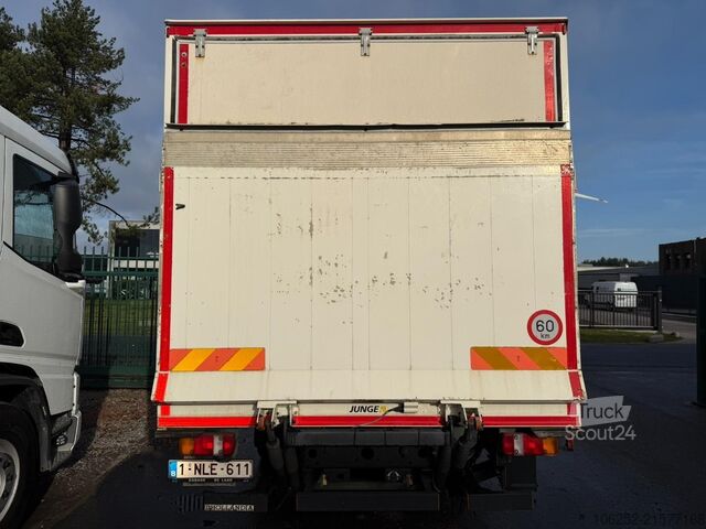 Benne fermée MAN TGL 8.180 4x2 BL COSED BOX / BAKWAGEN / CAISSE ...