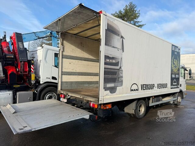 Benne fermée MAN TGL 8.180 4x2 BL COSED BOX / BAKWAGEN / CAISSE ...