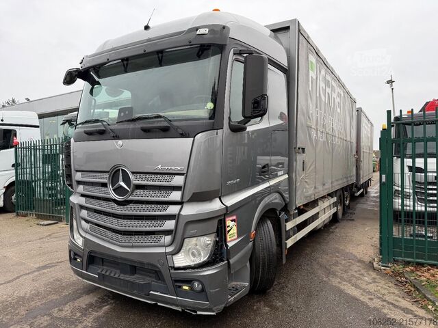 Camión grúa Mercedes-Benz ACTROS 2645 6x2 105m³ JUMBO + CRANE PALFINGER P...