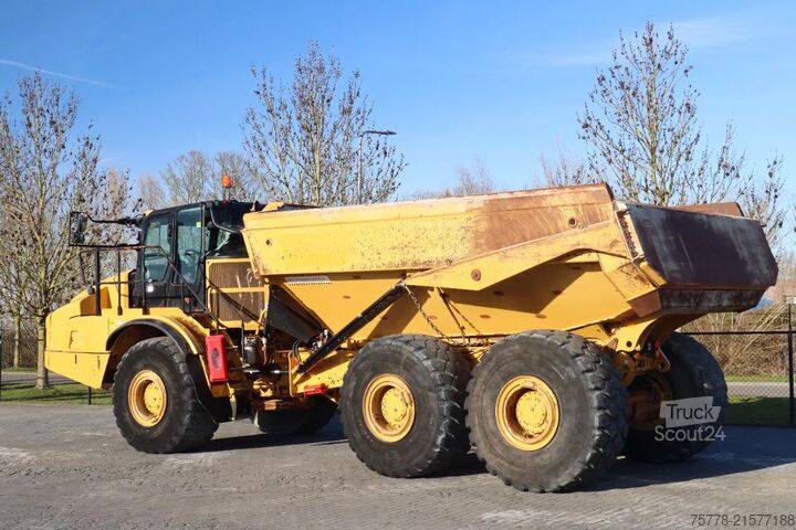 Kiepwagen Caterpillar 745 04A | TAILGATE | AIRCO