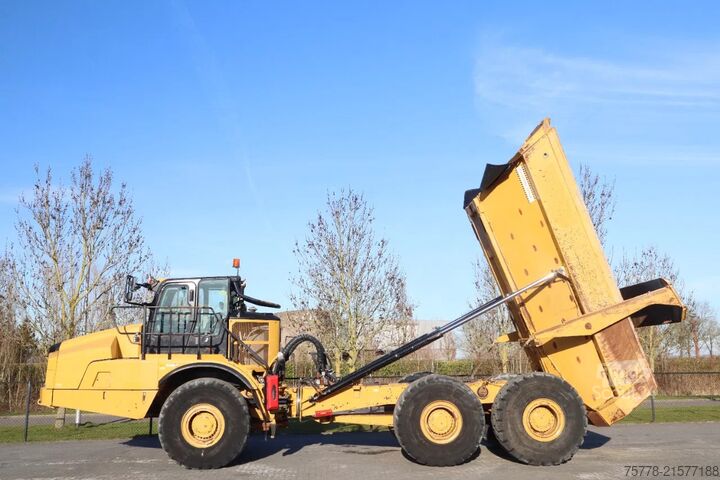Kiepwagen Caterpillar 745 04A | TAILGATE | AIRCO