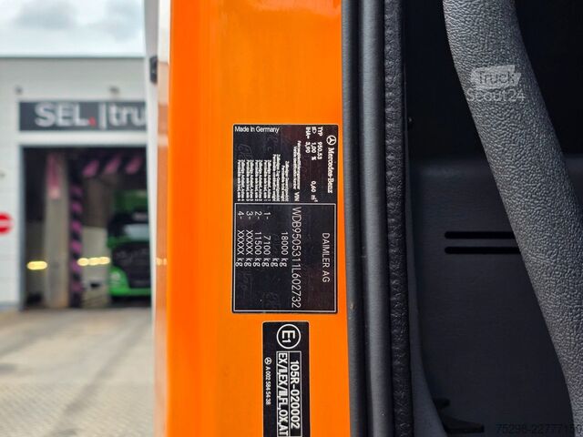 Cysterna samochodowa MERCEDES-BENZ Axor 1829L | 13.000 l