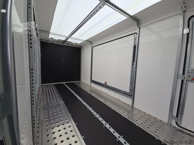 Car carrier trailer Brian James Trailers Race Box 610-5019  black Flügeltüren Neu