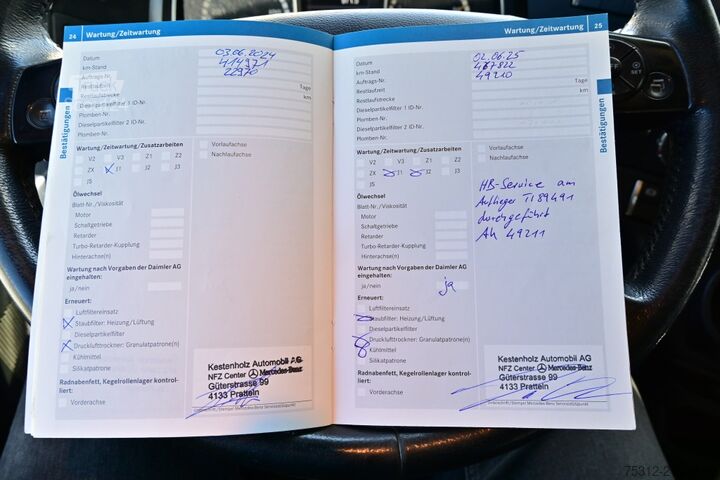 Standardní tahač Mercedes-Benz Actros 1840  E6 Retarder Alufelgen Scheckheft