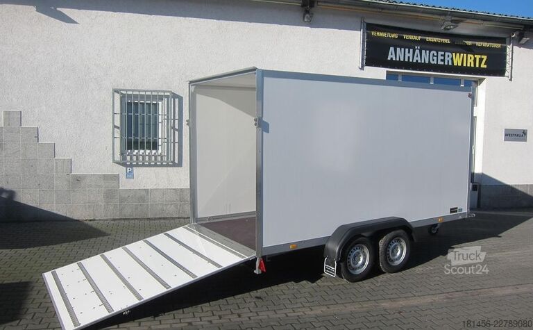 Bilhenger Wm Meyer direkt AZ 2740/185 Heckrampe abholen nach Bestellung in unserem trailershop