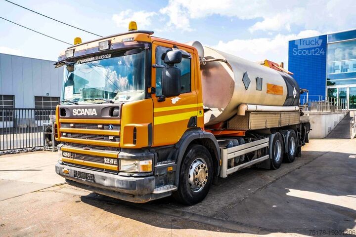 Camion-citerne SCANIA SCANIA 124G420-6x4/BITUMEN/ASFALT