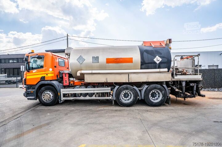 Camion-citerne SCANIA SCANIA 124G420-6x4/BITUMEN/ASFALT