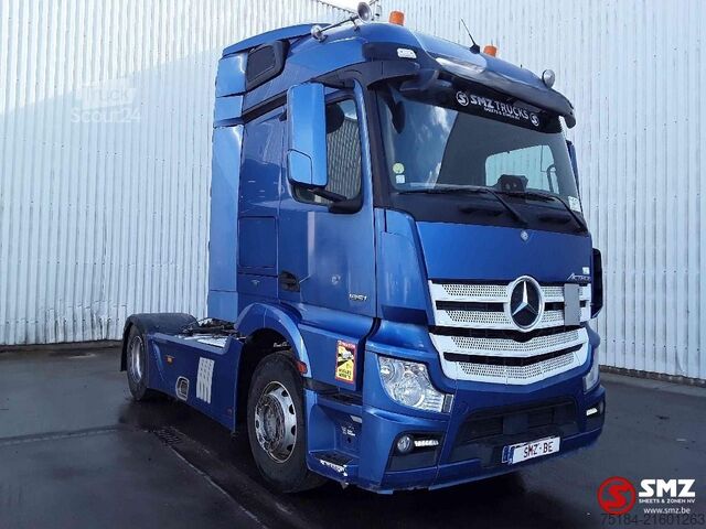 Standard tractor Mercedes Actros 1851 retarder hydraulic 536'km Top condt...