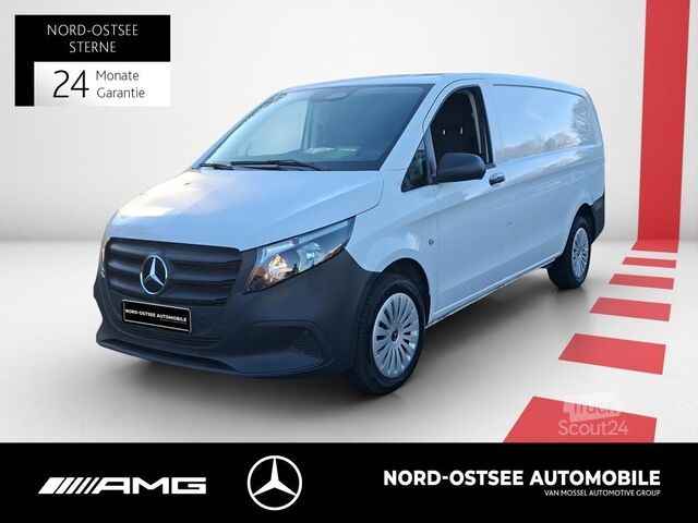 Panelinis furgonas Mercedes-Benz VITO 116 NEUES MODELL AHK NAV KAM MBUX TOTWINKEL