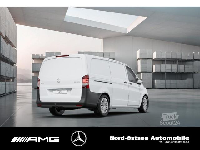 Panelinis furgonas Mercedes-Benz VITO 116 NEUES MODELL AHK NAV KAM MBUX TOTWINKEL