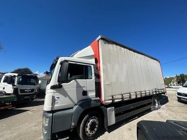 Autocarro con pianale e telone MAN TGS 18.440