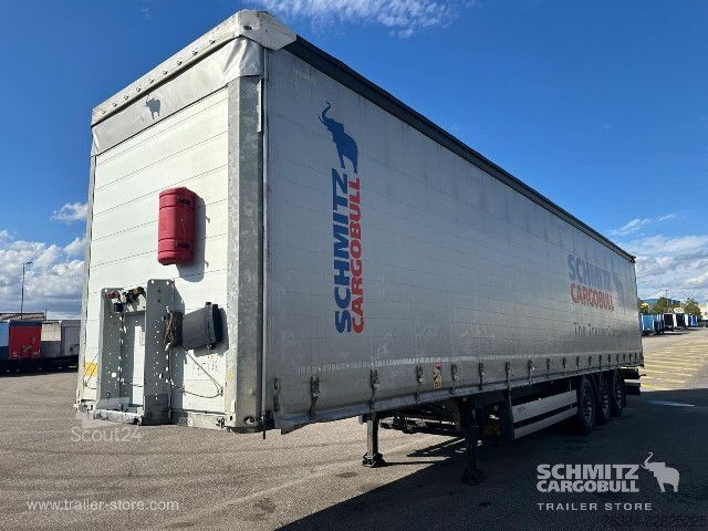 Brandalı açık yarı römork Schmitz Cargobull Semitrailer Curtainsider Standard