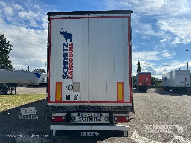 Brandalı açık yarı römork Schmitz Cargobull Semitrailer Curtainsider Standard