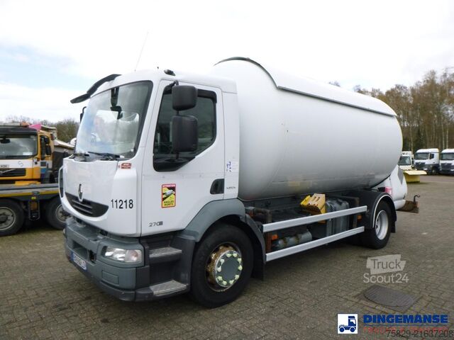 Tanker Renault Midlum 270 dxi 4x2 gas tank 20.3 m3