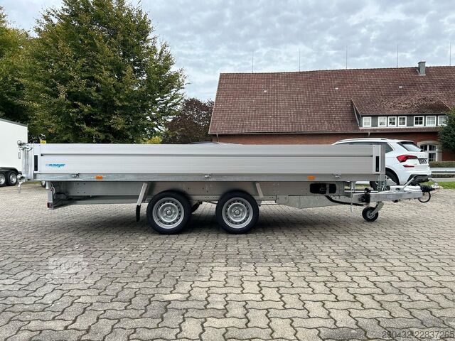 Trīspusējā pašizgāzēja piekabe WM Meyer Kipper HKC 3540/200 3,5t Dreiseitenkipper Alubo...