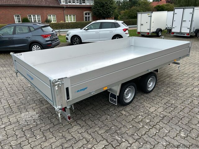 Trīspusējā pašizgāzēja piekabe WM Meyer Kipper HKC 3540/200 3,5t Dreiseitenkipper Alubo...
