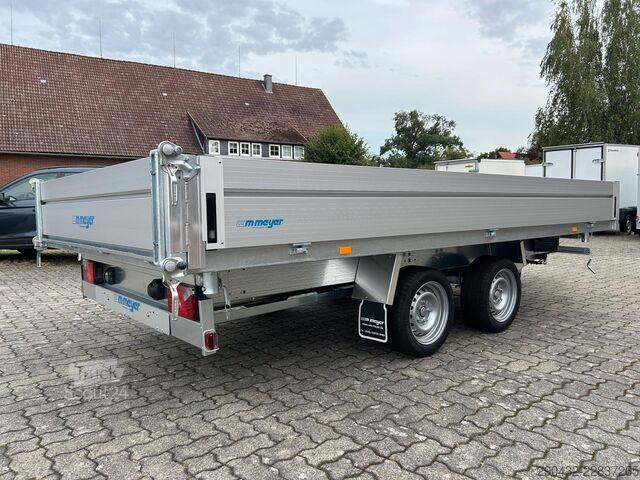 Trīspusējā pašizgāzēja piekabe WM Meyer Kipper HKC 3540/200 3,5t Dreiseitenkipper Alubo...